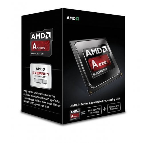 AMD AMD a10???6800?KクアッドコアAPUプロセッサー4.1?GHzソケットfm2小売((中古品)