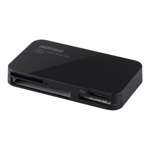「非常に良い」iBUFFALO UHS-II対応 高速カードリーダー/ライター USB3.0 TurboPC EXモデ (中古品)