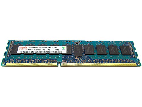 「非常に良い」Hynix 4GB DDR3 低電圧 ECC登録済み HMT351R7BFR8A-H9(中古品)
