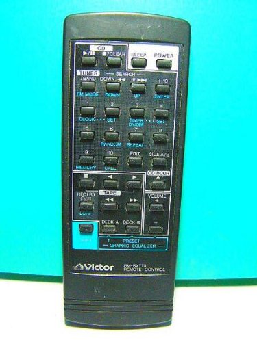 ビクター オーディオリモコン RM-RX770(中古品)