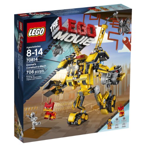 「非常に良い」LEGO Movie 70814 Emmet's Construct-o-Mech Building Set(中古品)