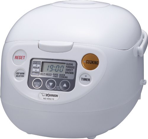 Zojirushi NS-WAC10-WD 5.5-Cup (Uncooked) Micom Rice Cooker and Warmer (中古品)