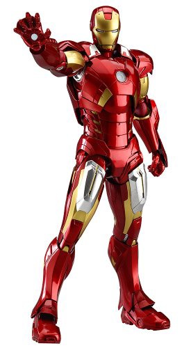 figma アベンジャーズ アイアンマン・マーク7 (ノンスケール ABS&PVC塗装済(中古品)