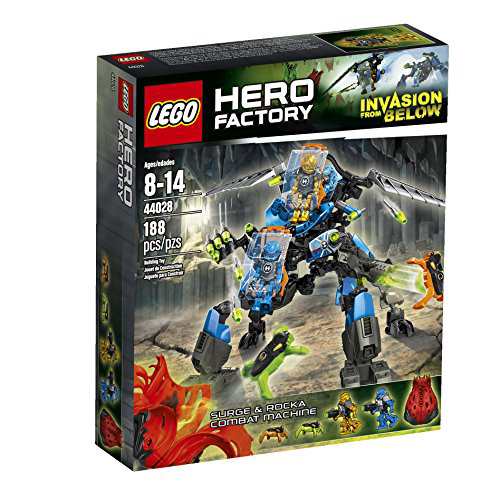 LEGO Hero Factory Surge and Rocka Combat Machine 44028 Building Set(中古品)