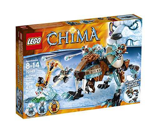 LEGO Chima 70143 Sir Fangar's Saber-Tooth Walker Building Toy(中古品)