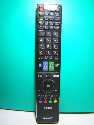 「非常に良い」シャープ テレビリモコン GA912WJSA 蓋無(中古品)