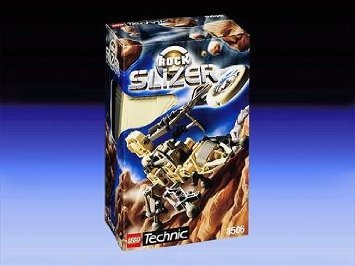 「非常に良い」Lego (レゴ) Technic (テクニック) Throwbot Granite / Rock 8506 ブロック(中古品)