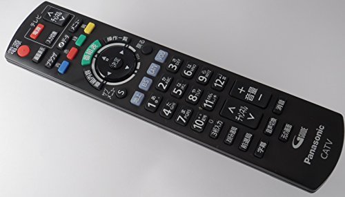 「ほぼ新品」パナソニック CATVリモコン N2QAYB000573(中古品)