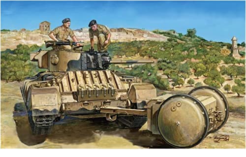 「未使用品」AFVクラブ 1/35 バレンタインMk.III w/ロタ トレーラー プラモデル(中古品)
