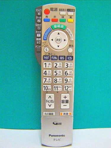 「未使用品」パナソニック テレビリモコン N2QAYB000324(中古品)