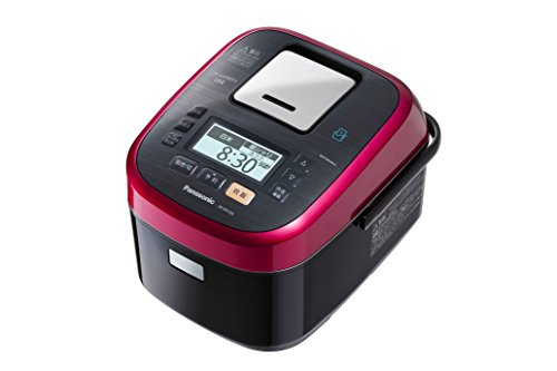 「非常に良い」パナソニック 5.5合 炊飯器 圧力IH式 Wおどり炊き ルージュブラック SR-SPX(中古品)