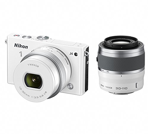 Nikon ミラーレス一眼 Nikon1 J4 ダブルズームキット ホワイト J4WZWH