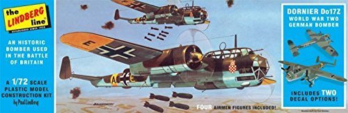 「ほぼ新品」プラッツ 1/72 第二次世界大戦 ドイツ空軍 ドルニエDO17Z爆撃機 プラモデル(中古品)