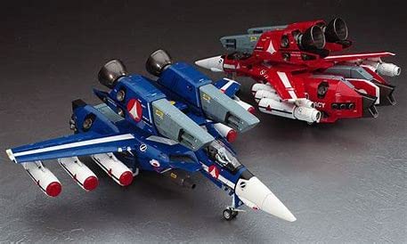 ♪1/48 VF-1J スーパーバルキリー“マックス/ミリア”w/反応弾 65827□＊同