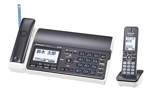 「ほぼ新品」パナソニック おたっくす デジタルコードレスFAX 子機1台付き 1.9GHz DECT (中古品)
