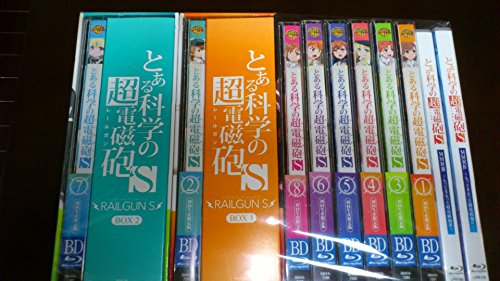 とある科学の超電磁砲S (初回生産限定版) 全8巻セット [ Blu-rayセット](中古品)の通販は