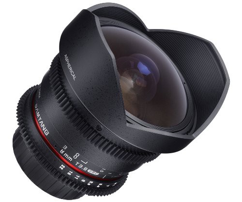 サムヤン SAMYANG 8MM T3.8 Cine VDSLR UMC CS II フィッシュアイ キャノン(中古品)