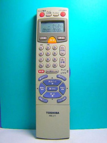 東芝 ビデオリモコン RM-J11(中古品)