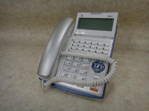 MKT/ARC-18DKHF-W OKI 沖電気 CrosCore クロスコア 18ボタン電話機 [オフィ(中古品)