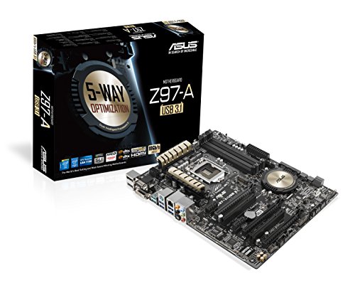 「未使用品」ASUS エイスース マザーボード ATX Z97-A(中古品)