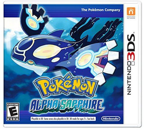 「ほぼ新品」Pokemon Alpha Sapphire (輸入版)(中古品)