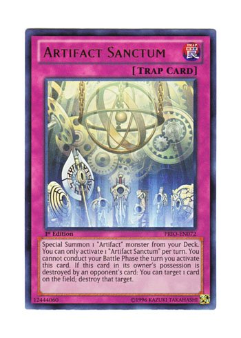 「非常に良い」遊戯王 英語版 PRIO-EN072 Artifact Sanctum アーティファクトの神智 (ウル(中古品)