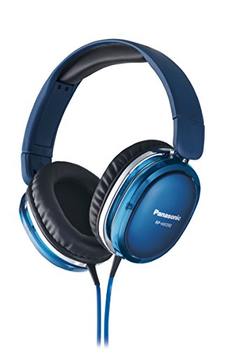パナソニック ステレオヘッドホン ブルー RP-HX350-A(中古品)