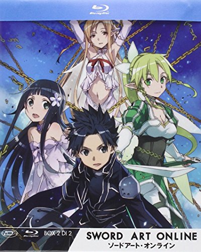 「非常に良い」sword art online box 02 (eps 15-25) (2 blu-ray+cd) box set blu_ray Ita(中古品)