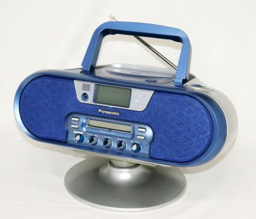 Panasonic パナソニック RX-MDX55-A ブルー パーソナルMDシステム （CD/MDデッキ）（ラジカセ形状タイプ） Panasonic パナソニック RX-MDX55-A ブルー パーソナルMDシステム （CD⁄MDデッキ）（ラジカセ形状タイプ）