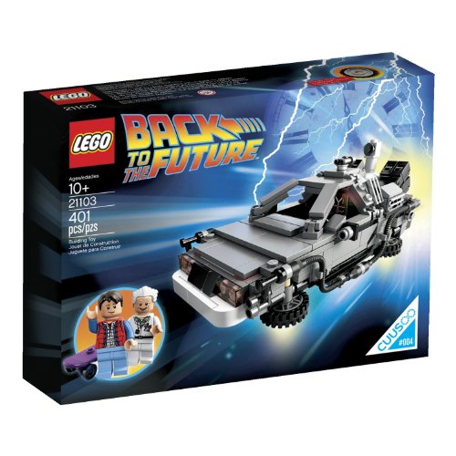 ほぼ新品」LEGO(レゴ) 21103 The DeLorean Time Machine Building Set 