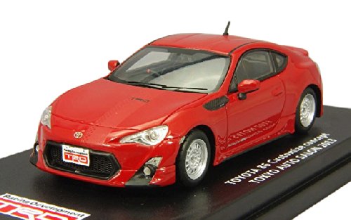 「ほぼ新品」LA-X 1/43 トヨタ 86 TRD カスタマイズコンセプト ライトニングレッド (201(中古品)