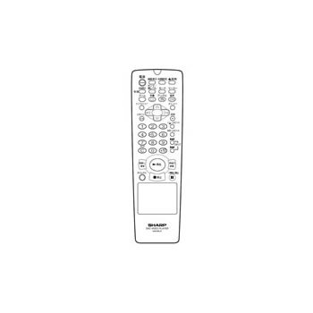 「非常に良い」シャープ DVD用リモコン 9HSNA538JD(0046380140)(中古品)