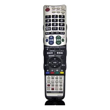シャープ 液晶テレビ用リモコン RRMCGB047WJN8(0106380422)(中古品)の通販は