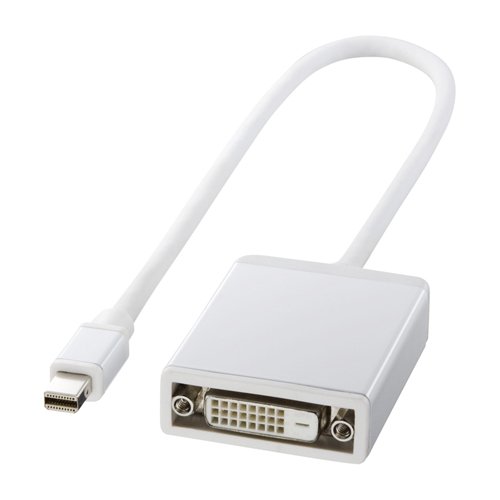 サンワサプライ アウトレット Mini DisplayPort-DVI 変換 アダプタ 0.3m AD(中古品)の通販は 4,858円