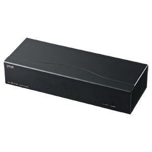 サンワサプライ アウトレット モニター分配器 フルHD対応 VGA-DVSP2 箱にキ(中古品)