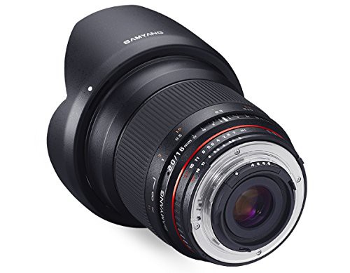 SAMYANG サムヤン 16mm F2.0 ED AS UMC CS Nikon用 Black(中古品)