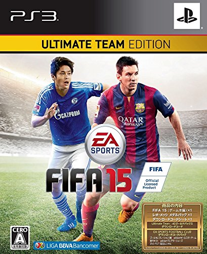 「未当てはめる品」FIFA 15 ULTIMATE TEAM EDITION (メッシ スチールブックケース&DLC仕かける他(中古品)
