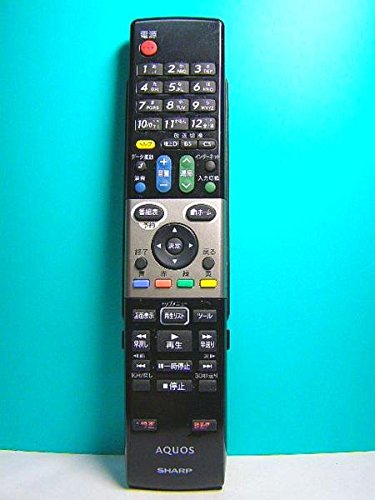 シャープ テレビリモコン GA861WJSA(中古品)