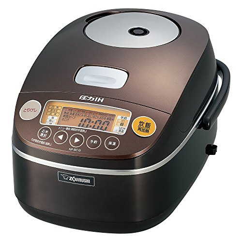 「非常に良い」象印 圧力IH炊飯器5.5合 ブラウン NP-BC10-TA(中古品)