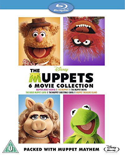 「非常に良い」The Muppets Bumper 6 Movie Box Set [Muppets Most Wanted The Muppets (2(中古品)