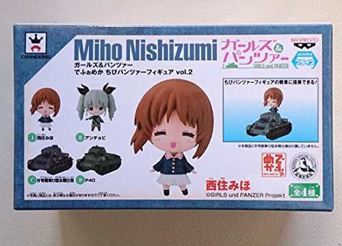 ガールズ＆パンツァー でふぉめか ちびパンツァーフィギュアvol.２ 西住み (中古品)の通販は