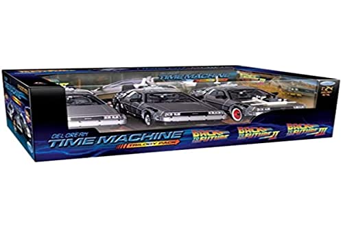 「ほぼ新品」WELLY 1/24 スケール ダイキャストメタル バック・トゥ・ザ・フューチャー (中古品)