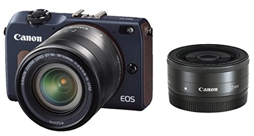 Canon ミラーレス一眼カメラ EOS M2 ダブルレンズキット