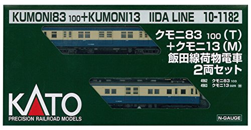 KATO Nゲージ クモニ83100+クモニ13飯田線荷物電車 2両セット 10-