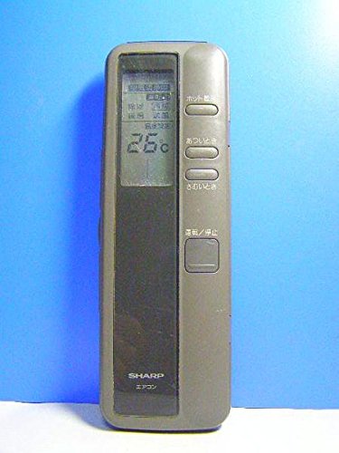 シャープ エアコンリモコン CRMC-A183JBEO(中古品)