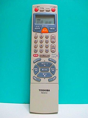 東芝 ビデオリモコン RM-B10(中古品)