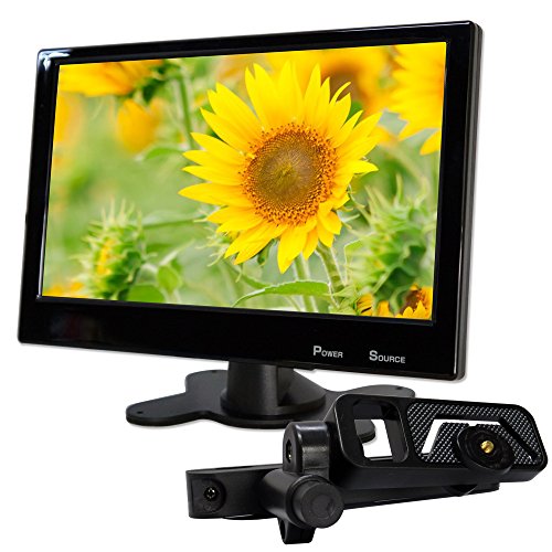 「未使用品」9インチ オンダッシュモニター スタンド ブラケット HDMI スピーカー搭載 D(中古品)