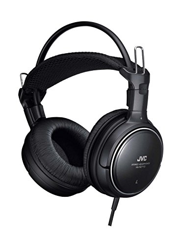 「未使用品」JVC HA-RZ710 密閉型ステレオヘッドホン 室内用(テレビ・ゲーム向け) 1.2m+(中古品)