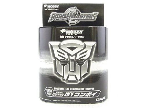 「ほぼ新品」Transformers Robot Masters Robotmasters Rm-01 Generation 1 Black Optim(中古品)