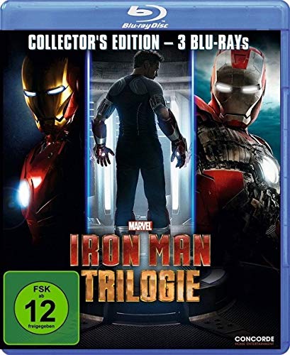 「非常に良い」Iron Man - Trilogie [Blu-ray](中古品)